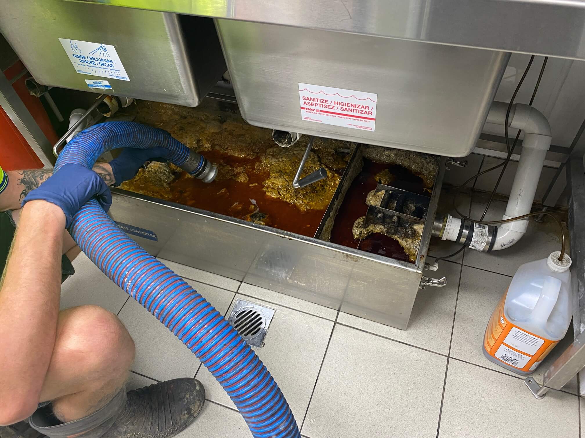 Grease Trap Cleaning in New City